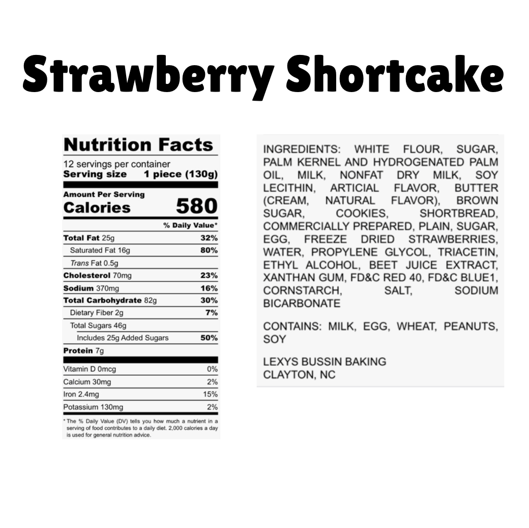 Strawberry Shortcake Cookie